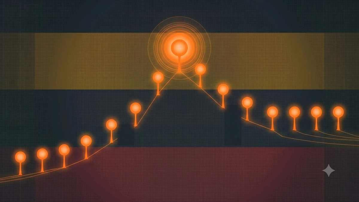 Colombia's Road to 2030: World Cup Qualifying Status and History — artwork