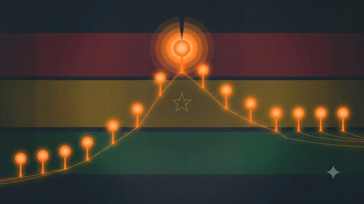 Ghana's Road to 2030: World Cup Qualifying Status and History — artwork